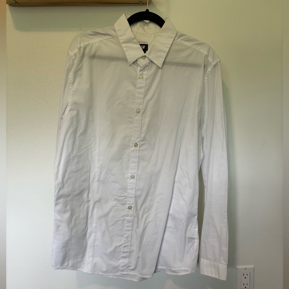 H&M white dress shirt